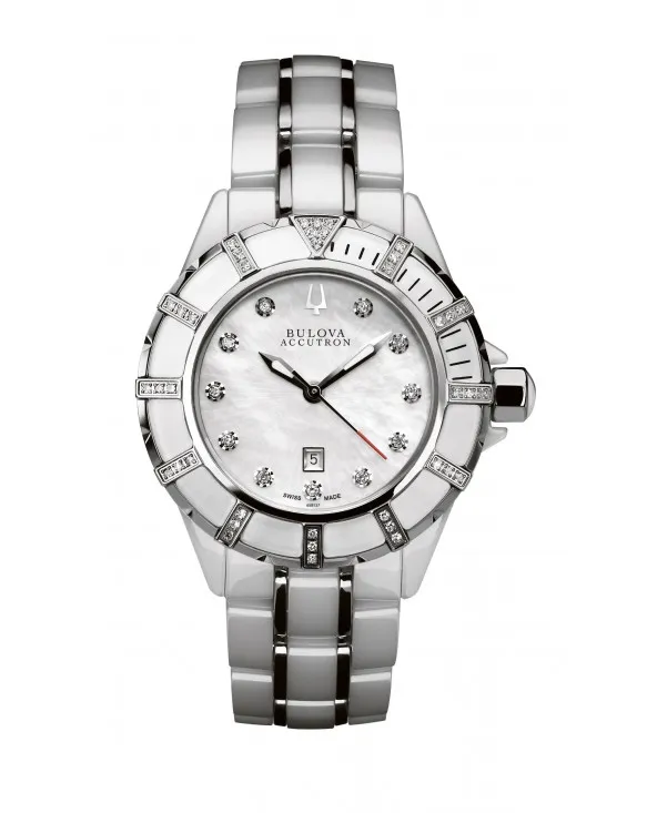 Orologio donna BULOVA Accutron Mirador in ceramica e diamanti 65R137 65r137 Bulova - 1 Orologio donna BULOVA Accutron Mirador in ceramica e diamanti 65R137 65r137 Bulova - 1