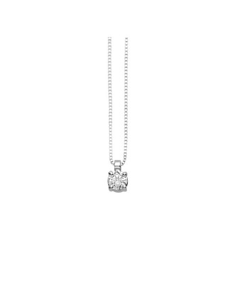 COLLIER PUNTO LUCE ORO BIANCO E DIAMANTI BLISS 20060821 20060821 Bliss - 1