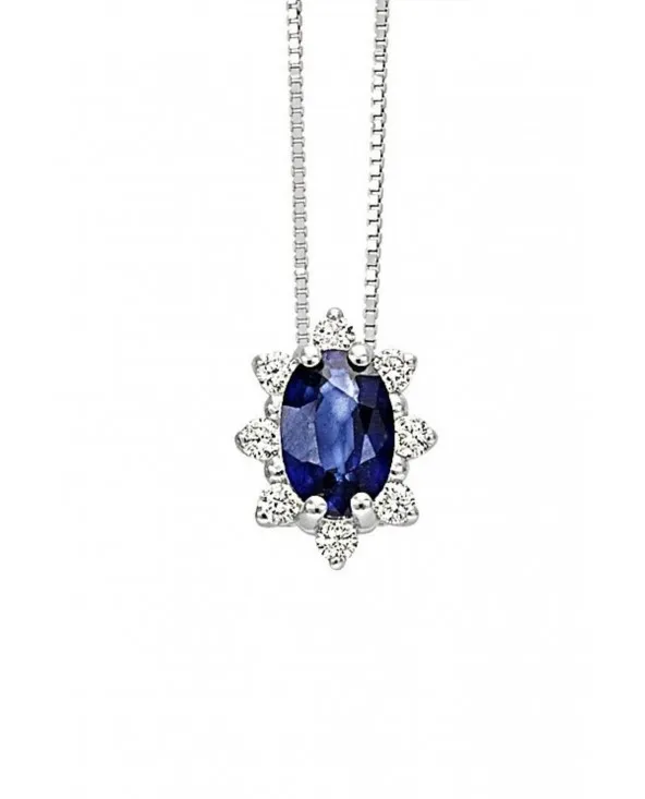 COLLIER ZAFFIRO BLU E DIAMANTI BLISS 20061810 20061810 Bliss - 1 COLLIER ZAFFIRO BLU E DIAMANTI BLISS 20061810 20061810 Bliss - 1