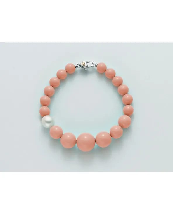BRACCIALE DONNA MILUNA AGGLOMERATO CORALLO ROSA PBR2392V pbr2392v Miluna - 1 BRACCIALE DONNA MILUNA AGGLOMERATO CORALLO ROSA PBR2392V pbr2392v Miluna - 1