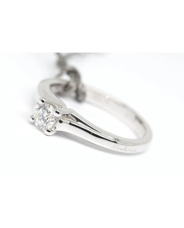 ANELLO SOLITARIO IN ORO BIANCO E DIAMANTE SALVINI 81065606 81065606 Salvini - 1 ANELLO SOLITARIO IN ORO BIANCO E DIAMANTE SALVINI 81065606 81065606 Salvini - 1