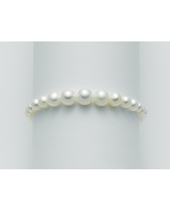 BRACCIALE PERLE BIANCHE DIAMETRO A SCALARE DA 9 A 4 MM. MILUNA PBR1084 pbr1084 Miluna - 2 BRACCIALE PERLE BIANCHE DIAMETRO A SCALARE DA 9 A 4 MM. MILUNA PBR1084 pbr1084 Miluna - 2