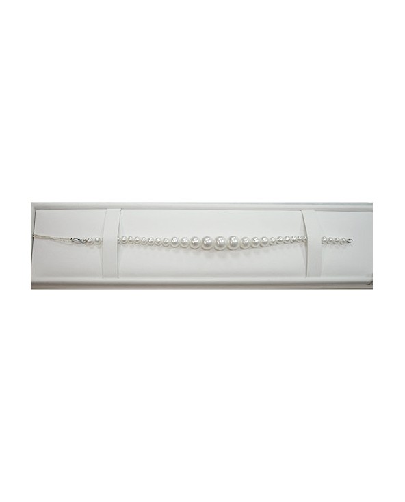 BRACCIALE PERLE BIANCHE DIAMETRO A SCALARE DA 9 A 4 MM. MILUNA PBR1084 pbr1084 Miluna - 3 BRACCIALE PERLE BIANCHE DIAMETRO A SCALARE DA 9 A 4 MM. MILUNA PBR1084 pbr1084 Miluna - 3