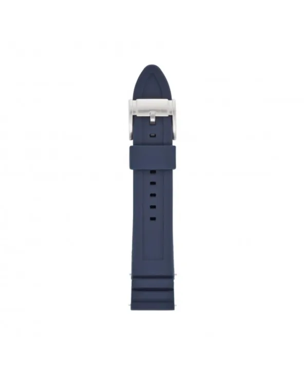 CINTURINO IN SILICONE BLU LARGO 20 MM. MARCA FOSSIL gwpfw1046 Fossil - 1 CINTURINO IN SILICONE BLU LARGO 20 MM. MARCA FOSSIL gwpfw1046 Fossil - 1