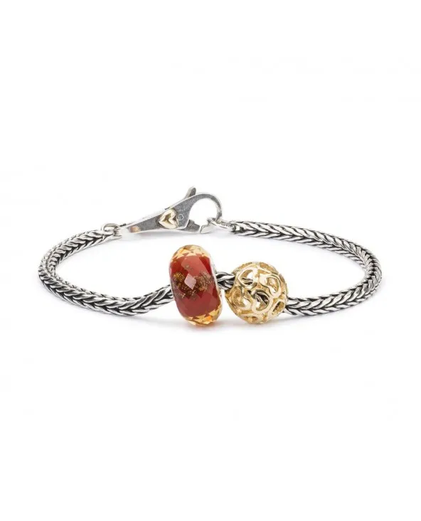 BEAD TROLLBEADS COPERTA DI CUORI IN ORO GIALLO TAUBE-00119 taube-00119 Trollbeads - 5 BEAD TROLLBEADS COPERTA DI CUORI IN ORO GIALLO TAUBE-00119 taube-00119 Trollbeads - 5