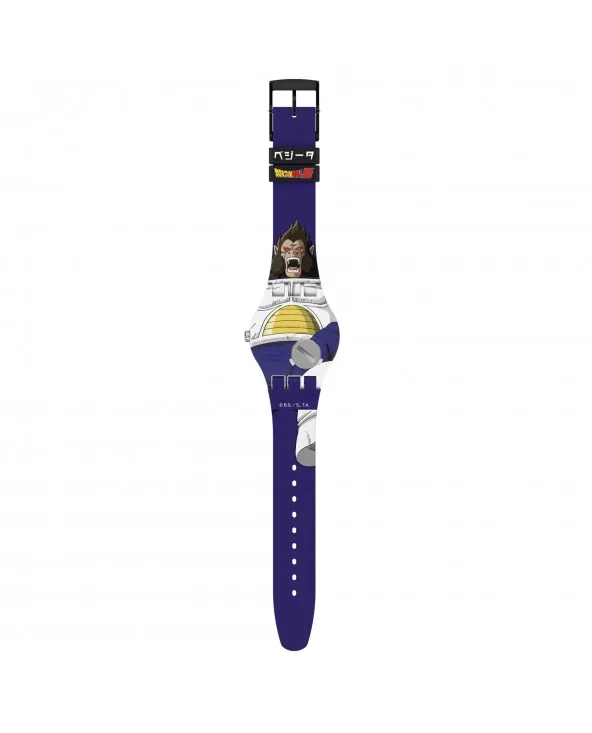 OROLOGIO SOLOTEMPO VEGETA DRAGONBALL Z DI SWATCH SUOZ348 suoz348 Swatch - 2 OROLOGIO SOLOTEMPO VEGETA DRAGONBALL Z DI SWATCH SUOZ348 suoz348 Swatch - 2