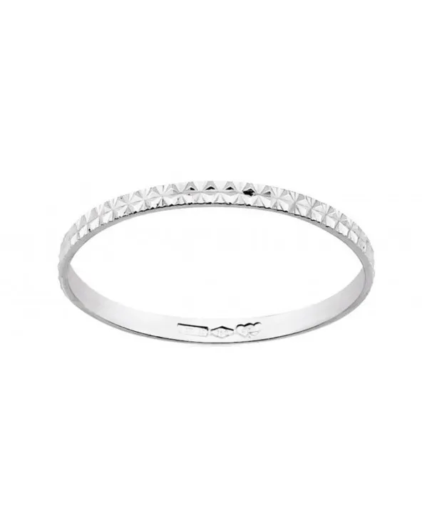 ANELLO FEDINA FERMANELLO LARGA 2 MM. ORO 18 KT BIANCO ANELLO FEDINA FERMANELLO LARGA 2 MM. ORO 18 KT BIANCO