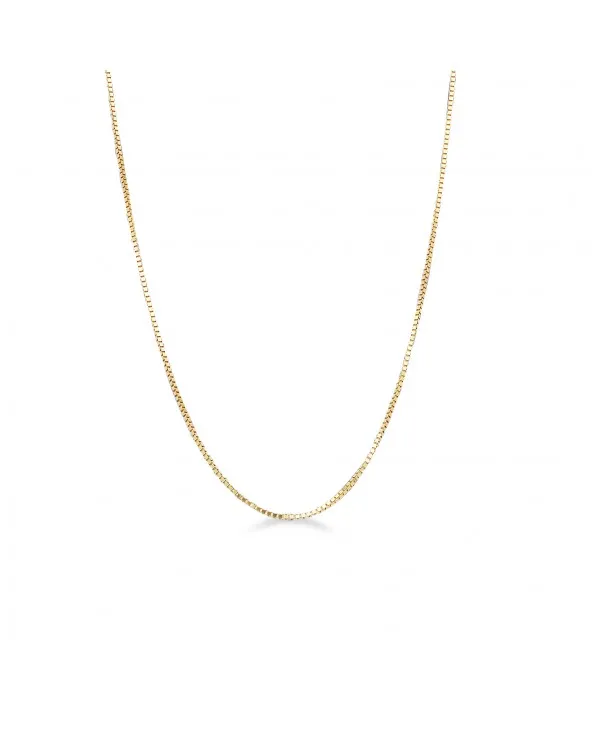 CATENINA MAGLIA VENEZIANA ORO GIALLO 18 KT LUNGA DA 40 A 60 CM. SPESSORE 0,46 MM ctaugven.01 Antonio Romano Gioielli - 1 CATENINA MAGLIA VENEZIANA ORO GIALLO 18 KT LUNGA DA 40 A 60 CM. SPESSORE 0,46 MM ctaugven.01 Antonio Romano Gioielli - 1