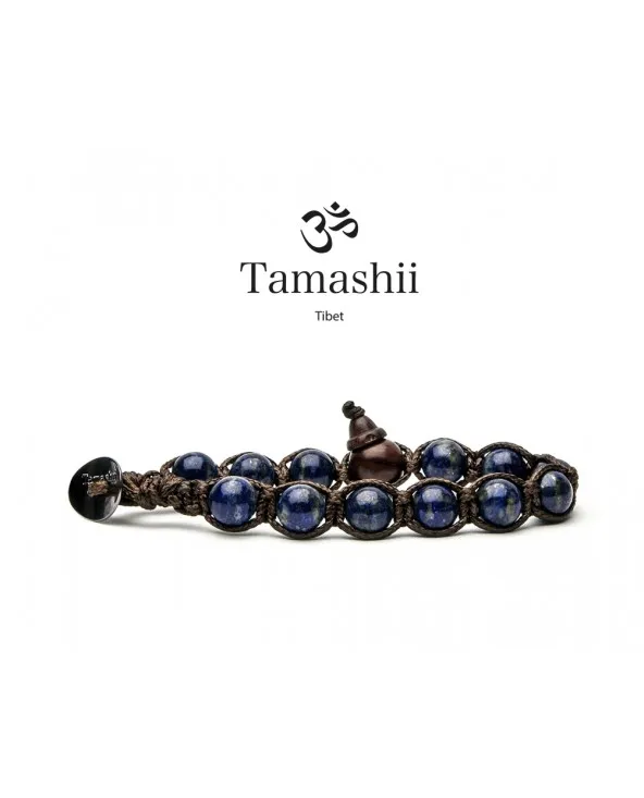 BRACCIALE TAMASHII TIBET LAPISLAZZULI DIAMETRO 8 MM. BHS900-43 bhs900-43 Tamashii - 1 BRACCIALE TAMASHII TIBET LAPISLAZZULI DIAMETRO 8 MM. BHS900-43 bhs900-43 Tamashii - 1