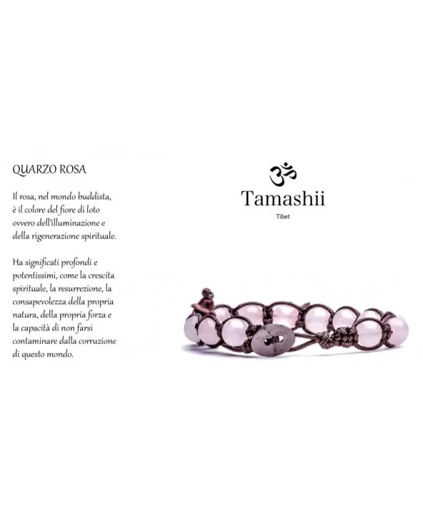 BRACCIALE TAMASHII TIBET QUARZO ROSA BHS900-33 bhs900-33 Tamashii - 2 BRACCIALE TAMASHII TIBET QUARZO ROSA BHS900-33 bhs900-33 Tamashii - 2
