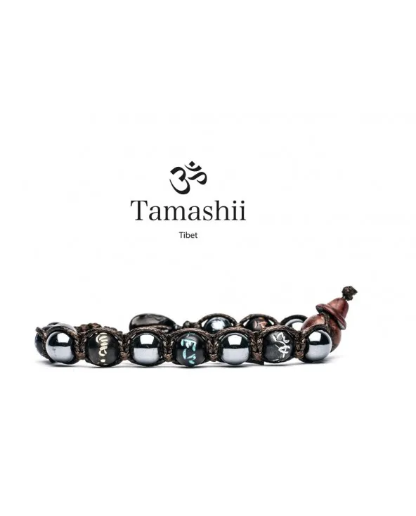 BRACCIALE TAMASHII TIBET MANTRA EMATITE BHS200-22 bhs200-22 Tamashii - 1 BRACCIALE TAMASHII TIBET MANTRA EMATITE BHS200-22 bhs200-22 Tamashii - 1