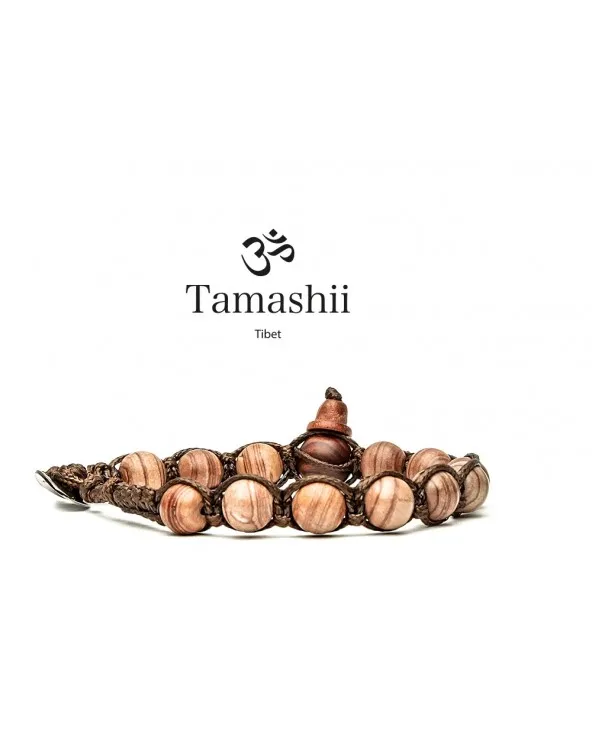 BRACCIALE TAMASHII TIBET DIASPRO ROSSO STRIATO BHS900-228 bhs900-228 Tamashii - 1 BRACCIALE TAMASHII TIBET DIASPRO ROSSO STRIATO BHS900-228 bhs900-228 Tamashii - 1