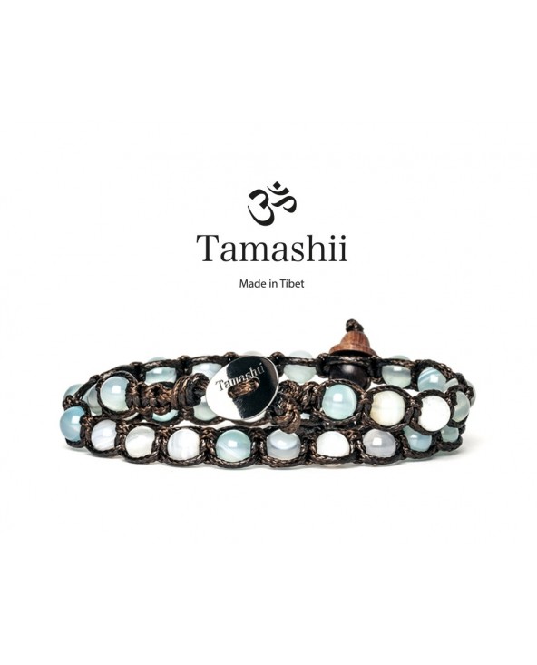 BRACCIALE TAMASHII TIBET AGATA SKY STRIATA DOPPIO GIRO BHS600-165 bhs600-165 Tamashii - 1 BRACCIALE TAMASHII TIBET AGATA SKY STRIATA DOPPIO GIRO BHS600-165 bhs600-165 Tamashii - 1