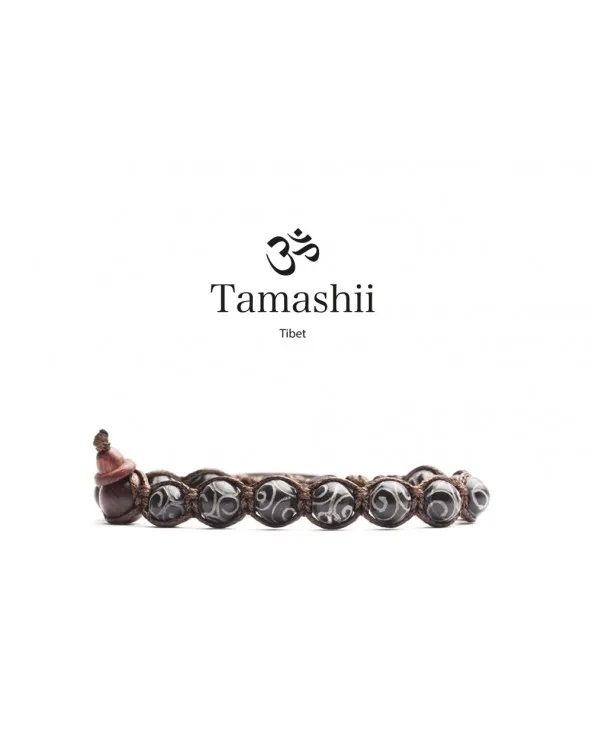 BRACCIALE TAMASHII TIBET GIADA NERA INCISA BHS900-145 bhs900-145 Tamashii - 1 BRACCIALE TAMASHII TIBET GIADA NERA INCISA BHS900-145 bhs900-145 Tamashii - 1