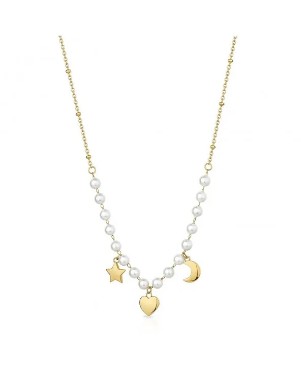 Collana Chant BAH80 Brosway Luna Cuore e Stella bah80 BROSWAY gioielli - 2 Collana Chant BAH80 Brosway Luna Cuore e Stella bah80 BROSWAY gioielli - 2
