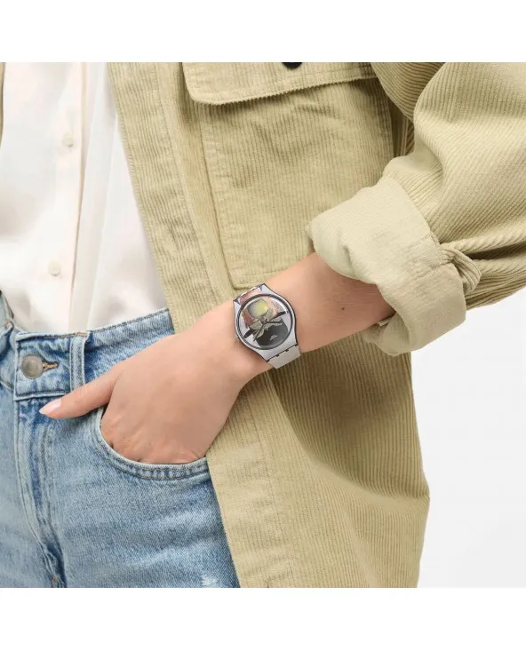 OROLOGIO SWATCH LE FILS DE L'HOMME BY RENE MAGRITTE SUOZ350 suoz350 Swatch - 5 OROLOGIO SWATCH LE FILS DE L'HOMME BY RENE MAGRITTE SUOZ350 suoz350 Swatch - 5