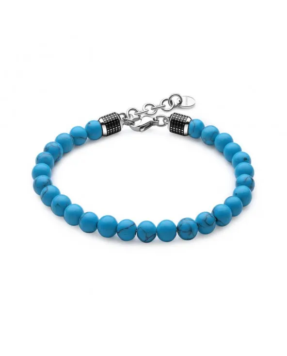 Bracciale Uomo Bullet BUL44 Brosway in acciaio e Turchese bul44 BROSWAY gioielli - 1 Bracciale Uomo Bullet BUL44 Brosway in acciaio e Turchese bul44 BROSWAY gioielli - 1