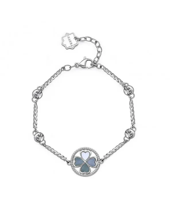 Bracciale Chakra BHKB151 Brosway Quadrifoglio Portafortuna bhkb151 BROSWAY gioielli - 1 Bracciale Chakra BHKB151 Brosway Quadrifoglio Portafortuna bhkb151 BROSWAY gioielli - 1