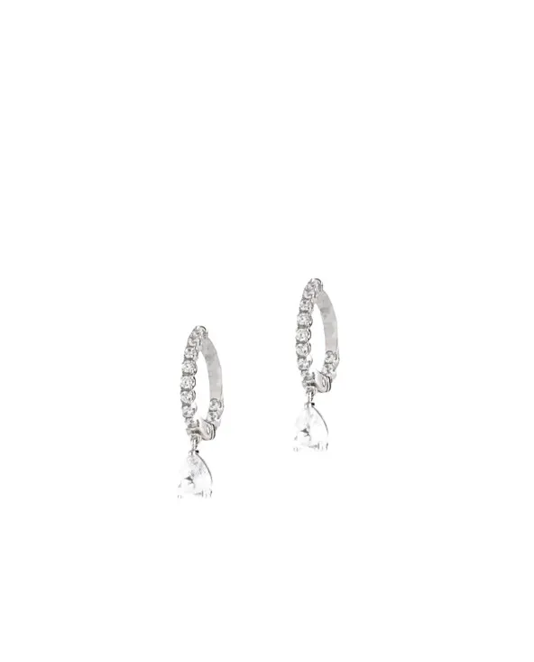 ORECCHINI A CERCHIO CON PENDENTE ZIRCONE A GOCCIA oa07119 Ultima Edizione - 1 ORECCHINI A CERCHIO CON PENDENTE ZIRCONE A GOCCIA oa07119 Ultima Edizione - 1