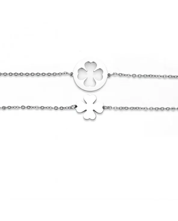 Set Fortuna bracciali coppia Luca barra BK2578 bk2578 Luca Barra - 1 Set Fortuna bracciali coppia Luca barra BK2578 bk2578 Luca Barra - 1