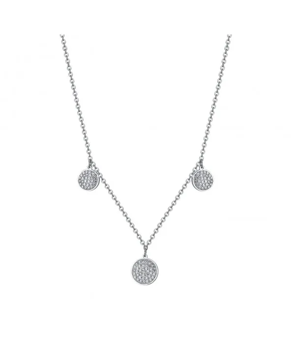 COLLANA DONNA LUCA BARRA CERCHI E CRISTALLI CK1962 ck1962 Luca Barra - 1 COLLANA DONNA LUCA BARRA CERCHI E CRISTALLI CK1962 ck1962 Luca Barra - 1