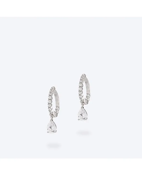 ORECCHINI A CERCHIO CON PENDENTE ZIRCONE A GOCCIA oa07119 Ultima Edizione - 2 ORECCHINI A CERCHIO CON PENDENTE ZIRCONE A GOCCIA oa07119 Ultima Edizione - 2