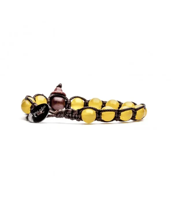 BRACCIALE TAMASHII TIBET AGATA GIALLO BHS900-62 bhs900-62 Tamashii - 1 BRACCIALE TAMASHII TIBET AGATA GIALLO BHS900-62 bhs900-62 Tamashii - 1