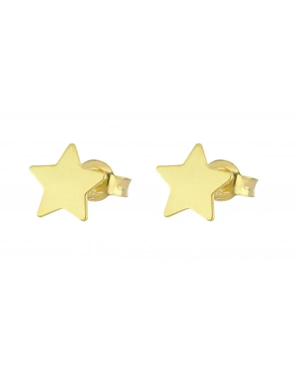 ORECCHINI A FORMA DI STELLA IN ORO GIALLO CON FARFALLINA orog9stella.1 Antonio Romano Gioielli - 2 ORECCHINI A FORMA DI STELLA IN ORO GIALLO CON FARFALLINA orog9stella.1 Antonio Romano Gioielli - 2