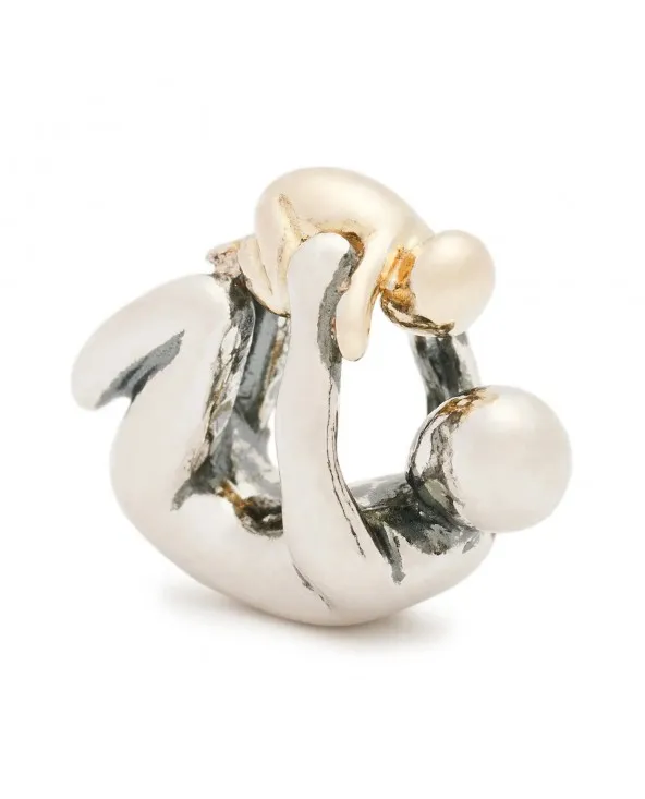 BEADS PATERNITÀ ARGENTO E ORO CHARM TROLLBEADS TAGBE-00084 tagbe-00084 Trollbeads - 1 BEADS PATERNITÀ ARGENTO E ORO CHARM TROLLBEADS TAGBE-00084 tagbe-00084 Trollbeads - 1