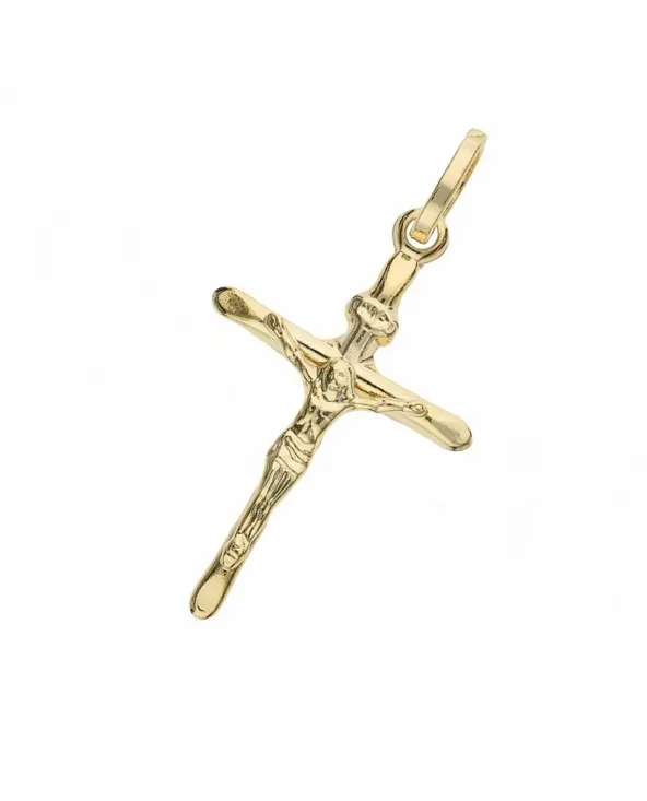Croce con Cristo da uomo in oro 18kt. CDCRAU2C.1 cdcrau2c.1 Antonio Romano Gioielli - 1 Croce con Cristo da uomo in oro 18kt. CDCRAU2C.1 cdcrau2c.1 Antonio Romano Gioielli - 1