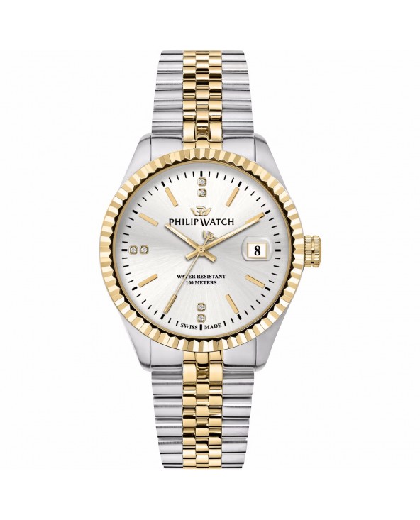 OROLOGIO PHILIP WATCH CARIBE BICOLORE QUADRANTE SILVER R8253597092 r8253597092 Philip Watch - 1 OROLOGIO PHILIP WATCH CARIBE BICOLORE QUADRANTE SILVER R8253597092 r8253597092 Philip Watch - 1