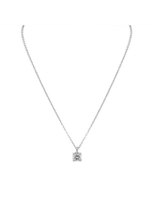 COLLANA IN PLATINO CON DIAMANTE PUNTO LUCE DI POLELLO GIOIELLI G3047CPT g3047cpt Polello - 1