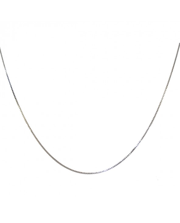 Aka Gioielli® Catenina Veneziana 1.4 Mm In Argento 925 Rodiato – Collana Unisex, Lunghezze 40-70 Cm, Made In Italy