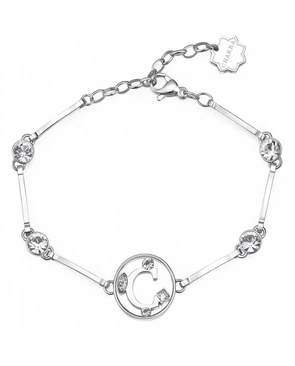 BRACCIALE CHAKRA LETTERA C BROSWAY BHKB051 bhkb051 BROSWAY gioielli - 1 BRACCIALE CHAKRA LETTERA C BROSWAY BHKB051 bhkb051 BROSWAY gioielli - 1