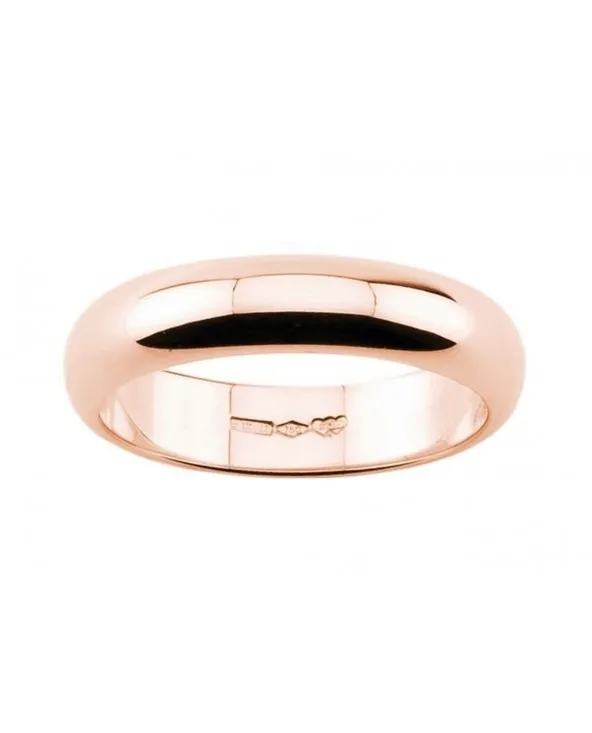 FEDE NUZIALE 7 GR LARGA 5 MM ORO 18 KT fdau7/w Diana - 3 FEDE NUZIALE 7 GR LARGA 5 MM ORO 18 KT fdau7/w Diana - 3
