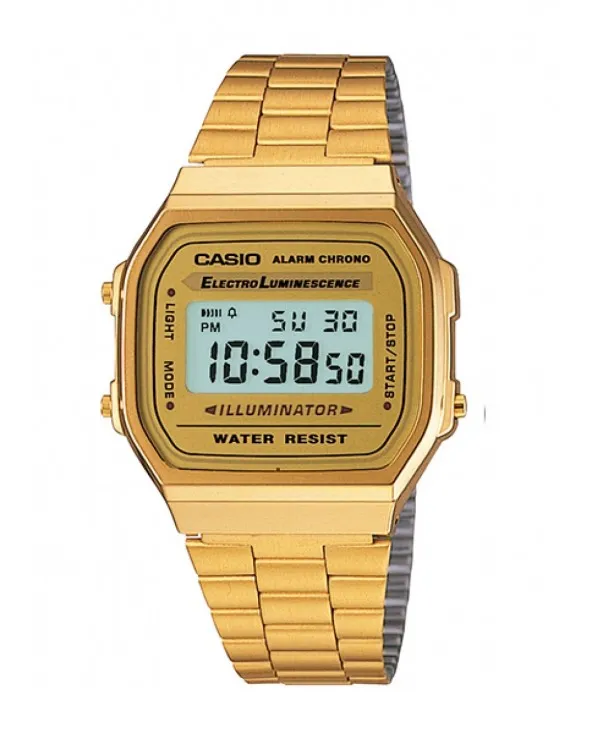OROLOGIO CASIO DORATO LCD A168WG-9WDF a168wg-9wdf Casio - 1 OROLOGIO CASIO DORATO LCD A168WG-9WDF a168wg-9wdf Casio - 1