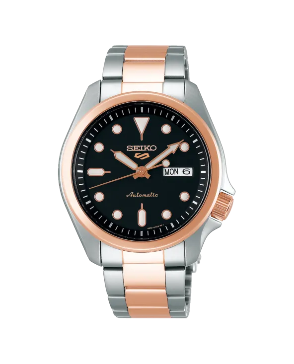 OROLOGIO UOMO SEIKO 5 SPORTS SRPE85K1 AUTOMATIC ACCIAIO BICOLORE srpe58k1 Seiko - 1 OROLOGIO UOMO SEIKO 5 SPORTS SRPE85K1 AUTOMATIC ACCIAIO BICOLORE srpe58k1 Seiko - 1