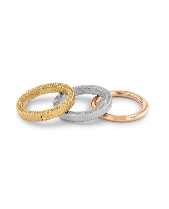SET 3 ANELLI CALVIN KLEIN CONTEMPORARY PLAYFUL REPETITION 35000027 35000027 Calvin Klein - 2 SET 3 ANELLI CALVIN KLEIN CONTEMPORARY PLAYFUL REPETITION 35000027 35000027 Calvin Klein - 2