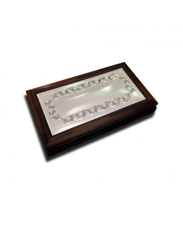 SCATOLA DA GIOCO DI OTTAVIANI IN LEGNO E ARGENTO 32422G 32422g Ottaviani - 1 SCATOLA DA GIOCO DI OTTAVIANI IN LEGNO E ARGENTO 32422G 32422g Ottaviani - 1