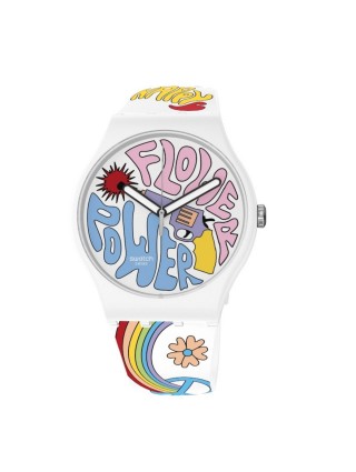 OROLOGIO SOLOTEMPO POWER OF PEACE SWATCH SO32W107 so32w107 Swatch - 1