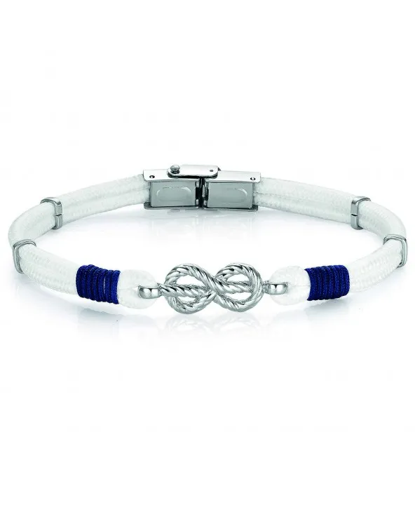 BRACCIALE LUCA BARRA BA1009 CORDA ED ACCIAIO ba1009 Luca Barra - 1 BRACCIALE LUCA BARRA BA1009 CORDA ED ACCIAIO ba1009 Luca Barra - 1