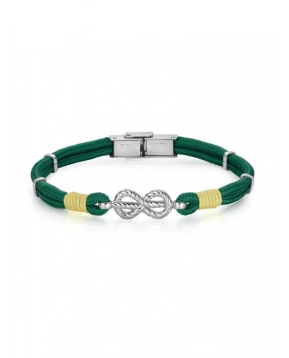 BRACCIALE LUCA BARRA BA1007 CORDA ED ACCIAIO ba1007 Luca Barra - 1 BRACCIALE LUCA BARRA BA1007 CORDA ED ACCIAIO ba1007 Luca Barra - 1