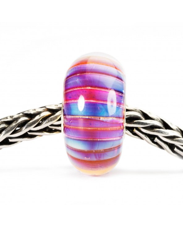 BEAD STRISCE AURORA CHARM PER BRACCIALE E COLLANA TROLLBEADS TGLBE-10172 tglbe-10172 Trollbeads - 2 BEAD STRISCE AURORA CHARM PER BRACCIALE E COLLANA TROLLBEADS TGLBE-10172 tglbe-10172 Trollbeads - 2