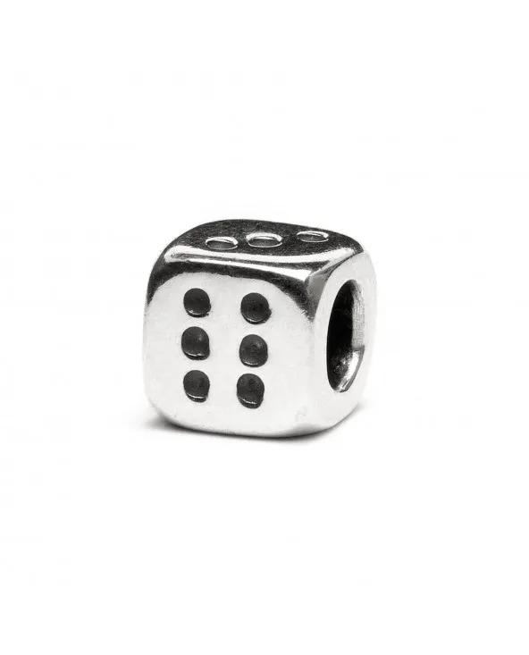 BEAD DADO CHARM PER COLLANA E BRACCIALE TROLLBEADS TAGBE-10056 tagbe-10056 Trollbeads - 1 BEAD DADO CHARM PER COLLANA E BRACCIALE TROLLBEADS TAGBE-10056 tagbe-10056 Trollbeads - 1