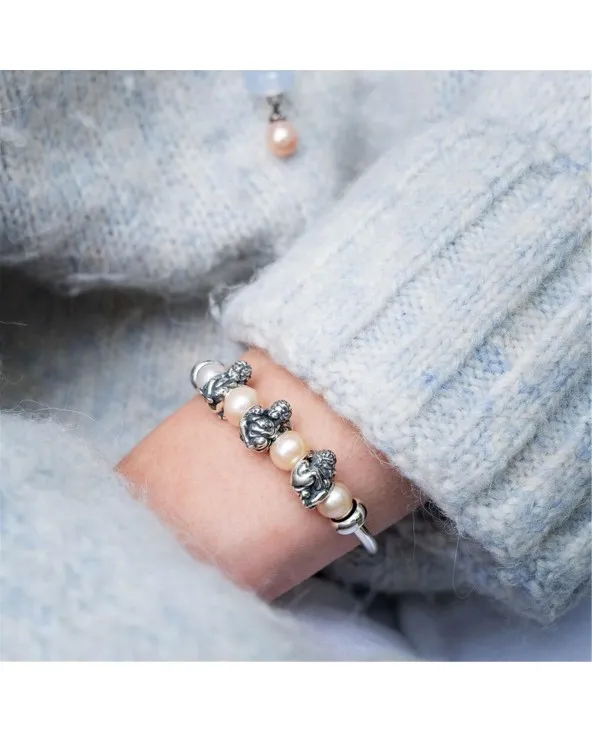 BEADS CHERUBINO DELL'AMORE CHARM TROLLBEADS TAGBE-50029 tagbe-50042 Trollbeads - 2 BEADS CHERUBINO DELL'AMORE CHARM TROLLBEADS TAGBE-50029 tagbe-50042 Trollbeads - 2