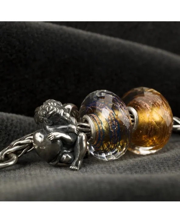 BEADS CHERUBINO DELL'AMORE CHARM TROLLBEADS TAGBE-50029 tagbe-50042 Trollbeads - 3 BEADS CHERUBINO DELL'AMORE CHARM TROLLBEADS TAGBE-50029 tagbe-50042 Trollbeads - 3