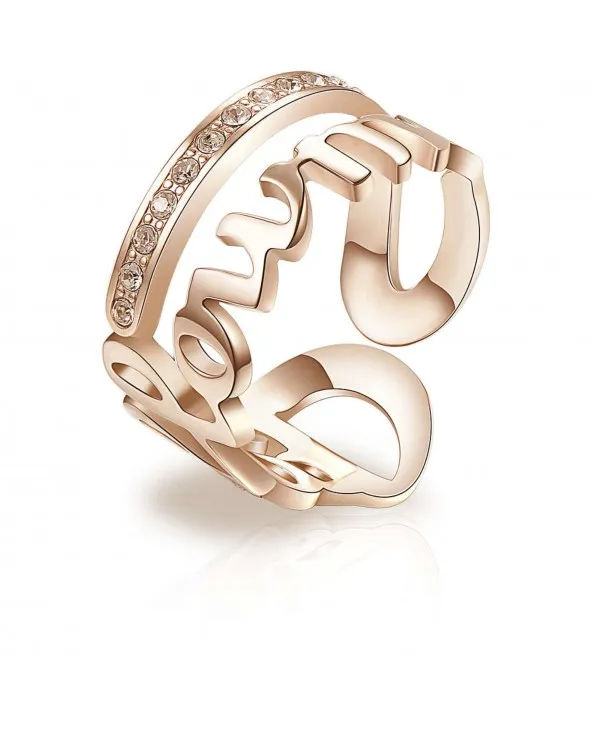 BROSWAY SCRIPT ANELLO ACCIAIO ROSA CON SCRITTA FOLLOW ME BRP34C brp34c BROSWAY gioielli - 1 BROSWAY SCRIPT ANELLO ACCIAIO ROSA CON SCRITTA FOLLOW ME BRP34C brp34c BROSWAY gioielli - 1