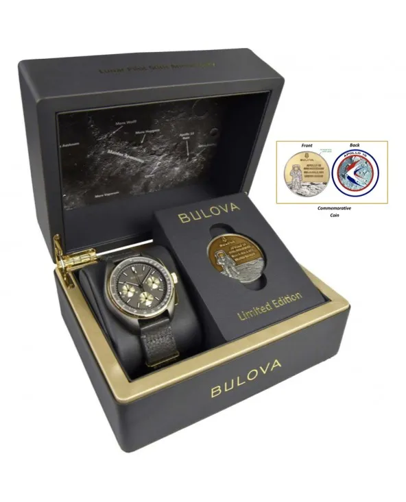 OROLOGIO LUNAR PILOT 50TH ANNIVERSARY BULOVA 98A285 98a285 Bulova - 2 OROLOGIO LUNAR PILOT 50TH ANNIVERSARY BULOVA 98A285 98a285 Bulova - 2