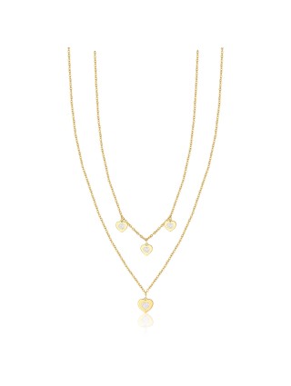 COLLANA CON CUORI DONNA LUCA BARRA CK1549 ck1549 Luca Barra - 1