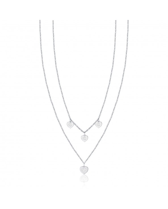 COLLANA CON CUORI DONNA LUCA BARRA CK1548 ck1548 Luca Barra - 1 COLLANA CON CUORI DONNA LUCA BARRA CK1548 ck1548 Luca Barra - 1